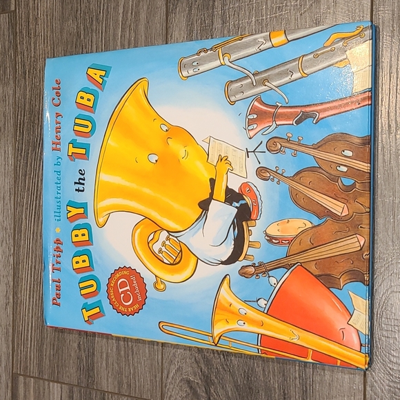 Tubby the Tuba, CD included Paul Tripp, illustrated by Henry Cole Hardcover - Picture 1 of 13